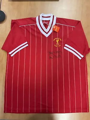 £110 • Buy Liverpool FC Ian Rush Hand Signed European Cup Final 1984 Shirt