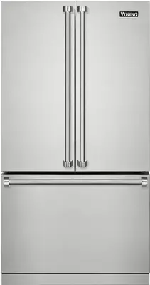 Viking 3 Series 36  Stainless Counter Depth French Door Refrigerator RVRF3361SS • $3599.10