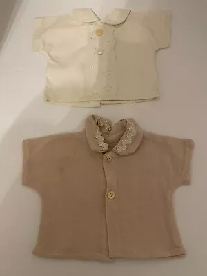 Vtg 1960’s Chatty Cathy Hand Made Pair Of Tops For 20” Size Doll Plus Bonus • $10