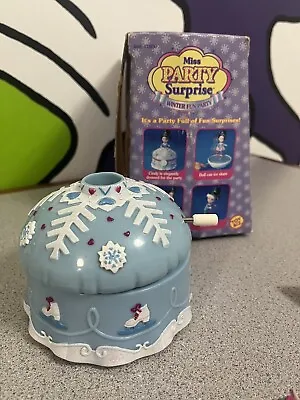 Vintage 1999 MISS PARTY SURPRISE Winter Fun Party PlaySet ToyBiz • $29.99