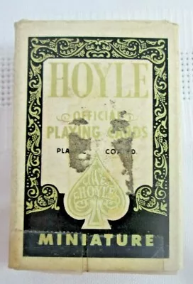 Vintage Hoyle Miniature Playing Cards Complete Red Stancraft Products • $9.95