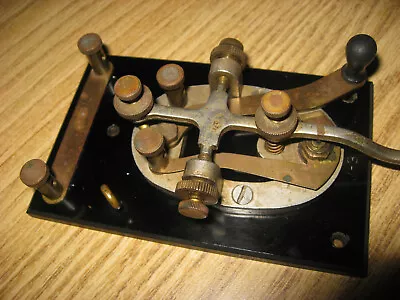 J-38 Telegraph Key Ham Radio CW US Army Military Morse Code WWII Good Shape • $69