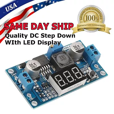 $5.75 • Buy Buck Step-down LM2596 Power Converter Module DC 4.0~40 To 1.3-37V LED Voltmeter