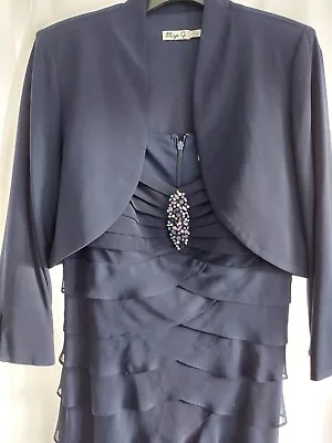 £25 • Buy Eliza J , Ladies Dress And Jacket, Size 12