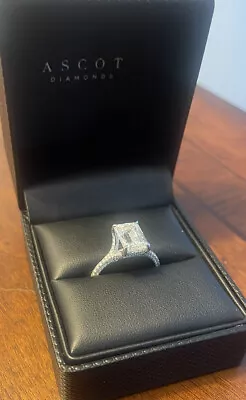 3 Carat Emerald Cut Lab Created Diamond Ring • $1