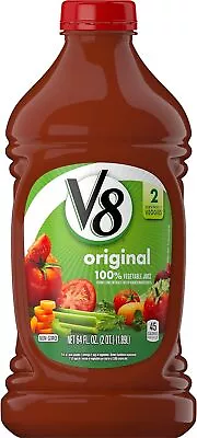 V8 Original 100% Vegetable Juice 64 Oz. • $36.99