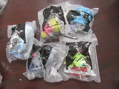 Mcdonald's 5 Happy Meal Toys From 2001: Monster Inc. (4 5 6 7 & 8) I#Mont5 • $19.99