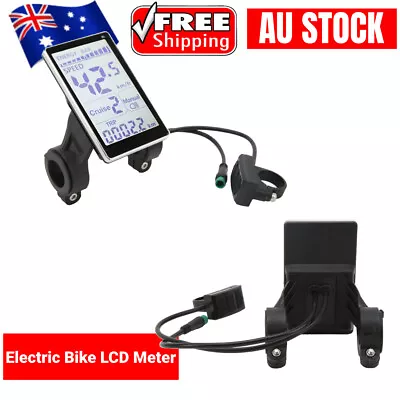 M5 E-Bike Electric Bike LCD Display For 24V 36V 48V 60V Display Speed Control AU • $38.93