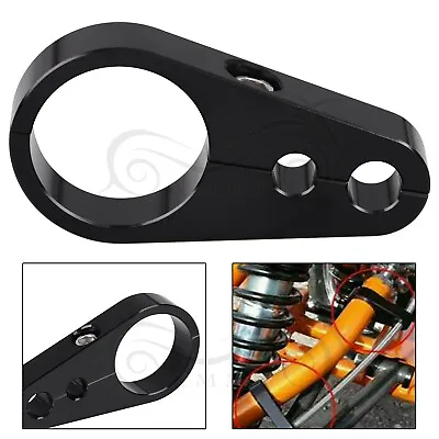 $15.98 • Buy 1 1/4  Clutch Cable Brake Line Clamp Fit For Harley Tour Glide V-Rod Sportster