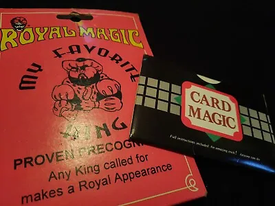 Davenports Magic Shop Purchase - My Favourite King - Royal Magic - Prediction • £3.49