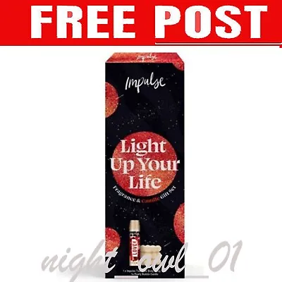 Impulse Light Up Your Life Fragrance & Candle Gift /PROCEEDS CHILDREN'S CHARITY! • £7.99