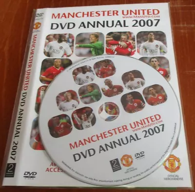 Manchester United DVD Annual 2007 DVD Football • £2.50