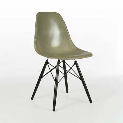 Herman Miller Eames Chair Seafoam Vintage Original DSW Dining Side Shell • £425