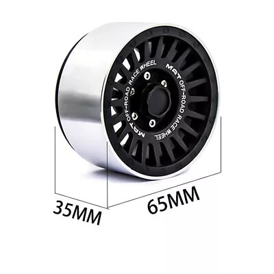 G53 Vp Metal 2.2  Beadlock Wheel Hub Wheel Rims For 1/10 Rc Crawler Axial Scx10 • £34.99