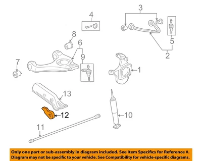 $35.61 • Buy GM OEM Front Suspension-Torsion Bar Arm 15592573