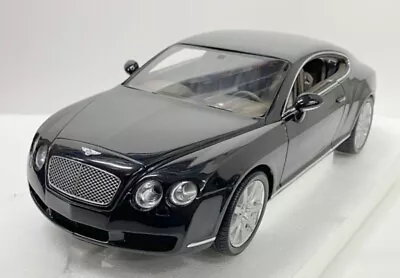 1/18 Paul's Model Art MINICHAMPS Bentley Continental GT Black 10013900 • $180