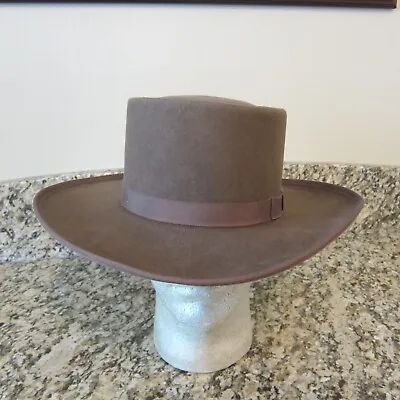 US Civil War Confederate Or Civilian Slouch Hat Made By Dirty Billy • $175