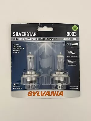 Sylvania 9003 HB2 SilverStar High Performance Headlight Pair Set 2 Bulbs • $19.99