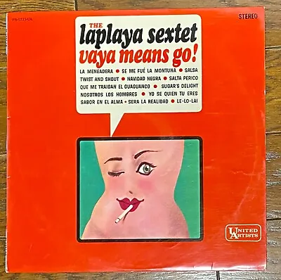 The LA PLAYA SEXTET - Vaya Means Go ! 1965 JAPAN THIN SLEEVE LP  PS-1221-UA • $65