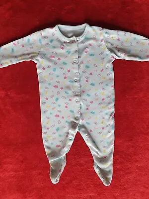 Baby Girls Sleepsuit Size 0-3 Brand Primark Excellent Condition • £0.99