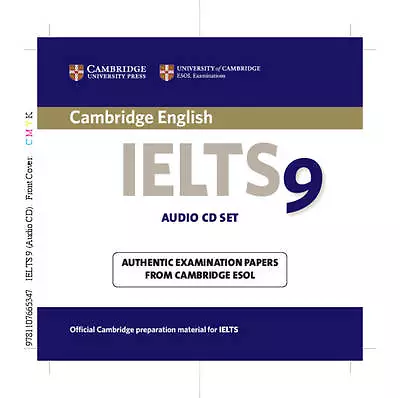 New Cambridge IELTS 9 Audio CDs (2): Authentic Examination Papers From Cambridg • £43.29