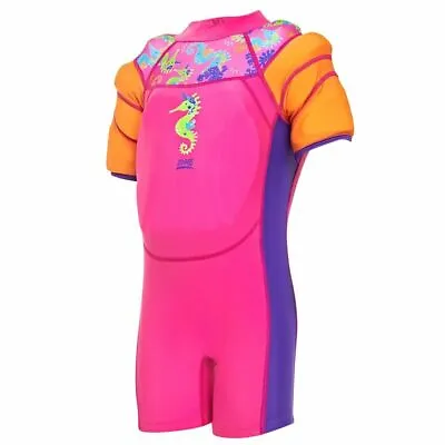 Zoggs Sea Unicorn Water Wings Swimming Float Suit - Children's Learn To Swim Sui • £33.58