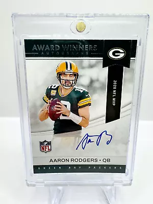 2022 Panini Award Winners Autographs Aaron Rodgers Auto Packers • $102.50