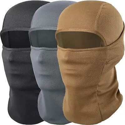 Balaclava Cold Weather Face Mask Windproof Ski Mask Tactical Hood For Men Women • $2.99