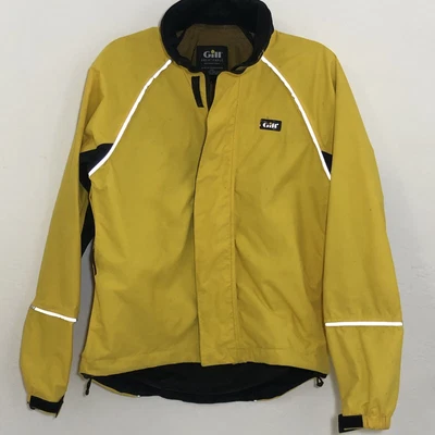 $39 • Buy Vintage Gill Yachting Sailing Jacket Small Yellow Gilltex Reflective Breathable