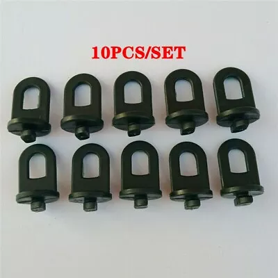 £4.99 • Buy Pack Of 10 Plastic Greenhouse Hanging Hooks Hanger Clips Garden Accessories