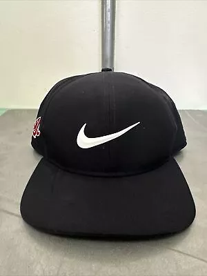 Nike Pro Dri Fit Golf Hat Black White Washington State Cougars Snap Back • $246.75