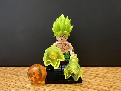 $12 • Buy For Lego CUSTOM DRAGON BALL Z BROLY MINIFIG BRICK DECOR