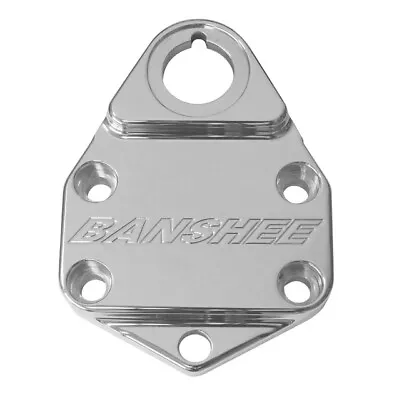 Modquad Handlebar Clamp With Key Guard Polished Logo For Yamaha YFZ350 Banshee • $40.59