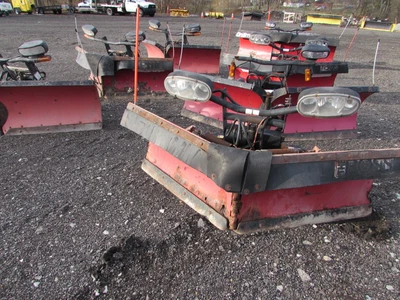 $9000 • Buy Lot Of 7 - Used Boss V Plow Snow Plows Rt3 - Can Ship & Load Out