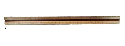 Vintage Keuffel & Esser Paragon 1631P Triangular Scale Drafting Ruler • $10
