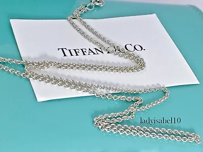 Tiffany & Co. Men's 30  Elsa Peretti Lg Rolo Thick Chain Link Necklace Silver • $379