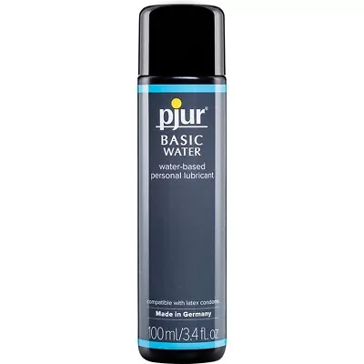 Pjur Long Lasting Basic Water Based Lubricant 100ml E Or 3.4 Fluid Ounces New • $15.88