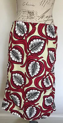 MARNI Multicoloured Cotton Linen Flower Design A Line Skirt Size40 BNWT • $186.50