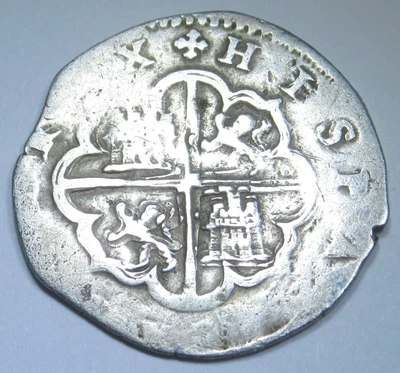$324.95 • Buy 1500's Toledo Spanish Silver 1 Reales Antique Colonial Pirate Treasure Cob Coin