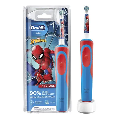 $35.99 • Buy Oral-B Vitality Power Kids 3+Years Electric Toothbrush - Spiderman
