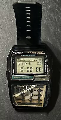 VINTAGE CASIO DBC-310 DATA BANK 300 CALCULATOR DIGITAL WATCH Sold ~ AS IS Used • $52.99