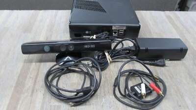 $69.74 • Buy Xbox 360 S Slim Bundle 1439 ConsoleTESTED NICE W/KINECT NO CONTROL. FREE SHIPPIN