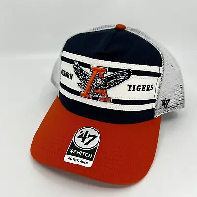 '47 Brand Auburn Tigers Hat Mens Blue Retro Snapback Trucker Vintage College New • $36.94