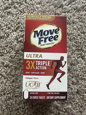 Move Free Ultra Triple Action For Joint Cartilage And Bone Support 30 Tablets • $15.14