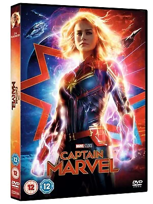 Captain Marvel DVD (2019) NEW • £2.59