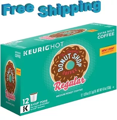 The Original Donut Shop REGULAR Medium Roast Coffee Keurig K-cups  • $19.99