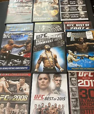 Ufc Ultimate Various. Lot 12.good Conditions • $38
