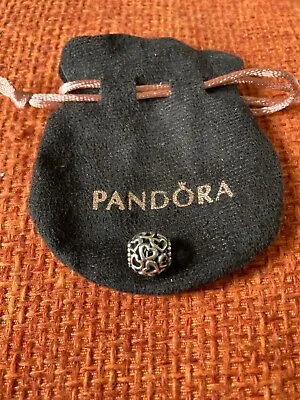 £15 • Buy Pandora Silver Charm. Open Your Heart (790964) Used