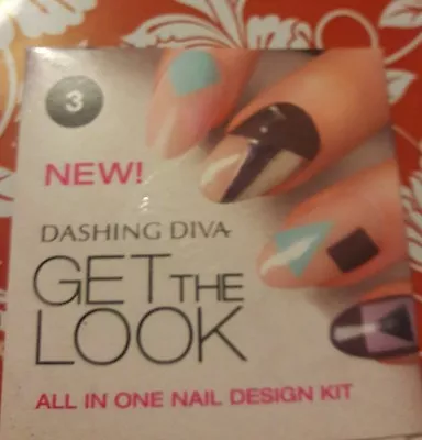 Cubist Delight Dashing Diva Get The Look Nail All In One Nail Design Kit  • £15