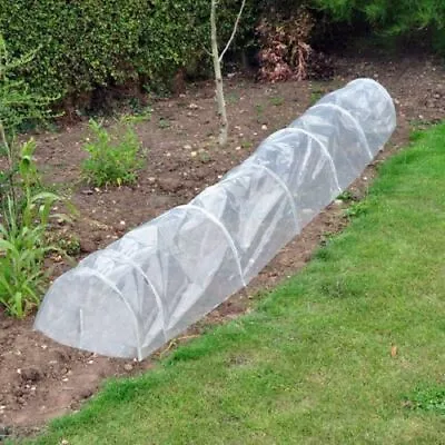 2 X POLY TUNNEL CLOCHE MINI GREENHOUSE GARDEN GROW PROTECT PLANT OUTDOOR 1.5M • £7.99